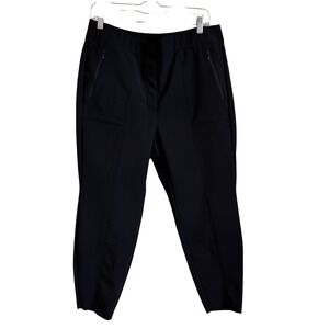 Lane‎ Bryant Women's Black Pants Size 16 Elastic Waist Career Casual